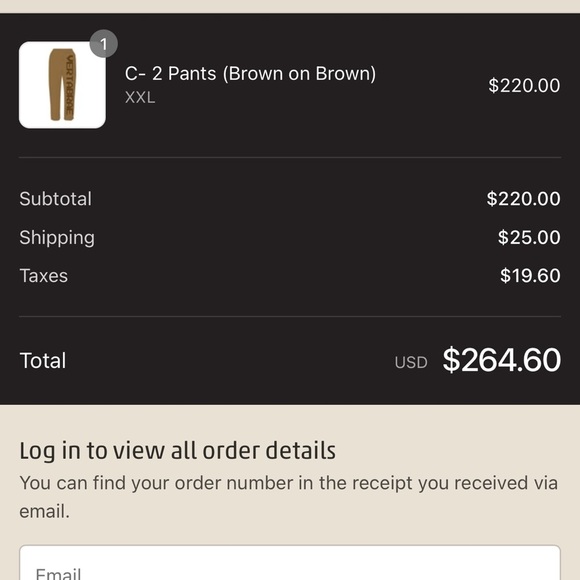 VERTABRAE C-2 Sweatpants with Elastic Waistband - Picture 6 of 6